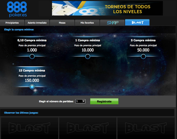 Blast Poker Gratis