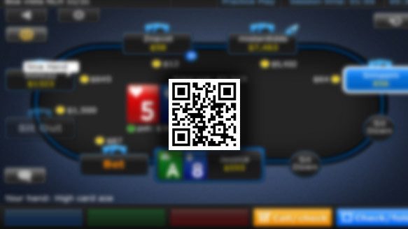 Codigo QR para poker movil