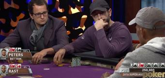 Estrategia avanzada de póker: Peters contra Rast