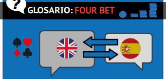 La 4bet o Four bet en el poker