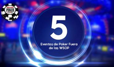 Cinco eventos de poker fuera de las WSOP